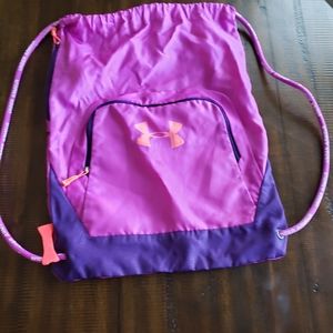 UnderArmour Large Cinch Bag - Pink and Purple